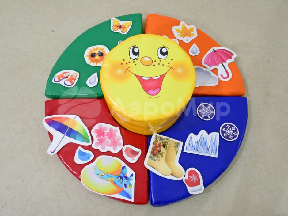 Дидактический мягкий модуль «Времена года»