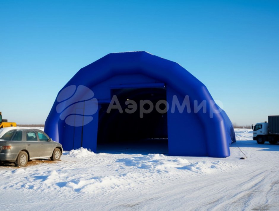 Надувной ангар ВС-1 из оксфорда