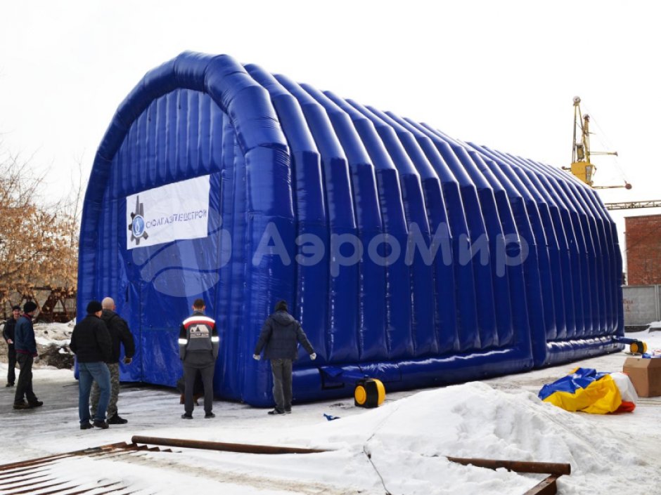 Надувной ангар «ВС-2» из ПВХ