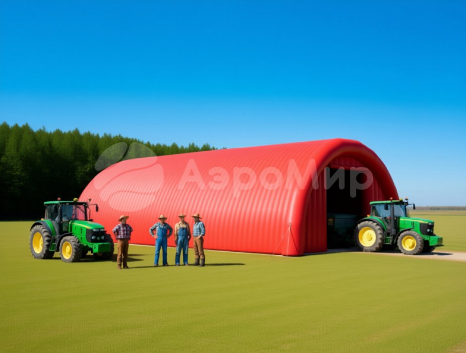 Надувной ангар «ВС-2» из ПВХ