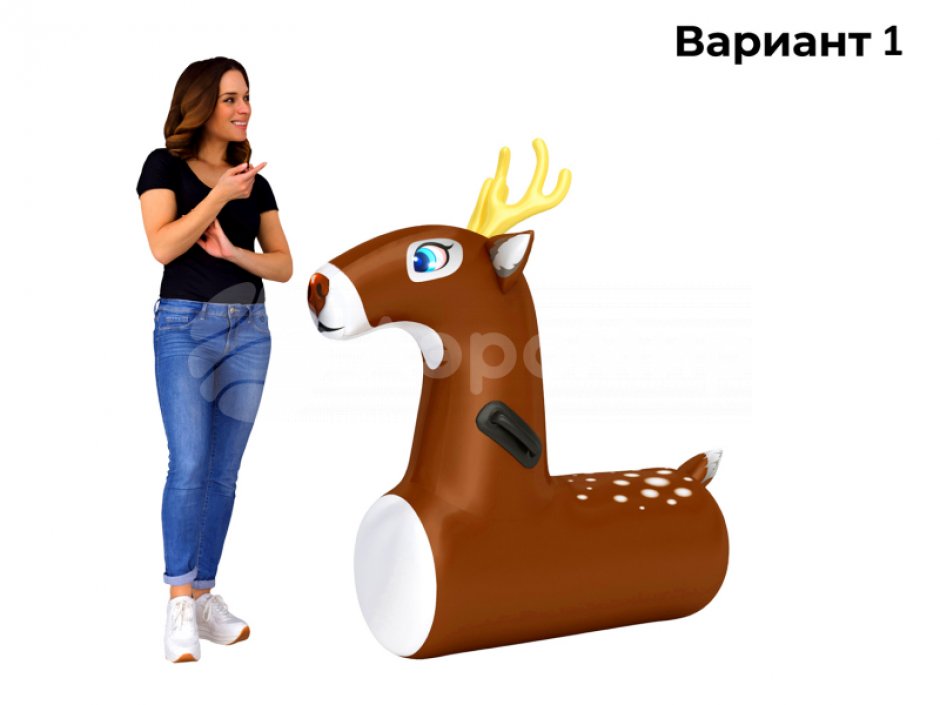 Командный реквизит Оленьи бега — для скачек и забегов, эстафет и развлечений