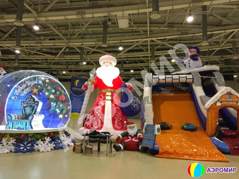 Зимняя горка для бизнеса — Снегорка