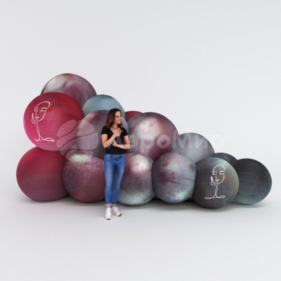 Надувной виноград