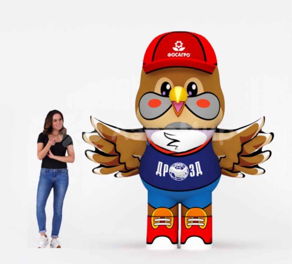 Надувной костюм Птица