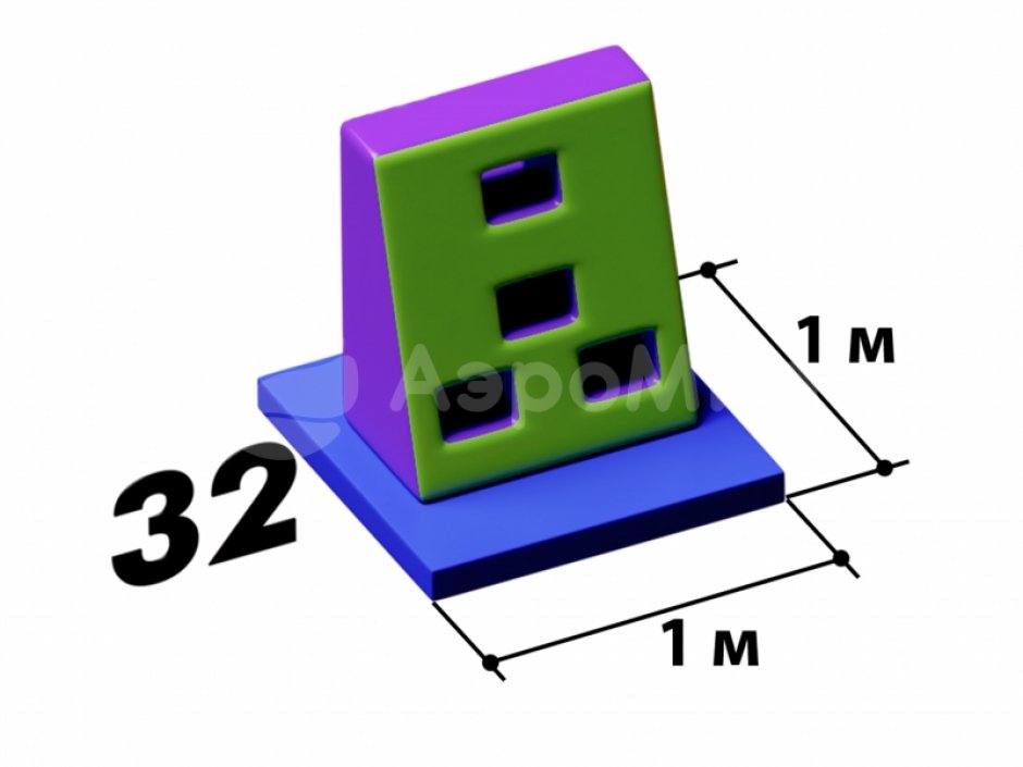 Мягкий игровой модуль Вверх - элемент мягкой полосы