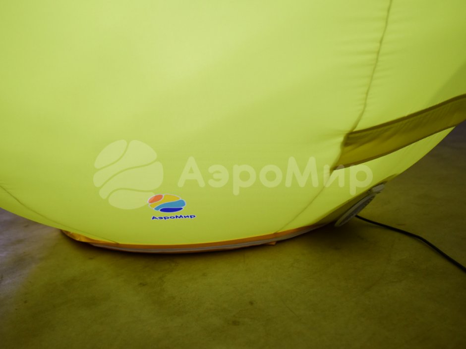 Большой надувной шар по форме яйца для рекламы, выставки, ярмарки