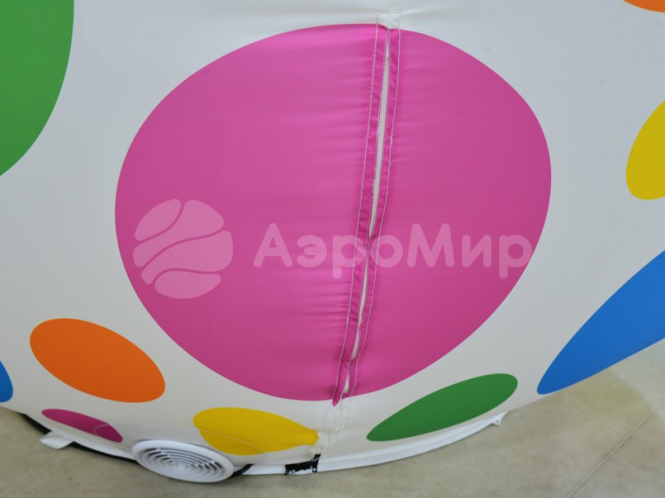 Большой надувной шар по форме яйца для рекламы, выставки, ярмарки