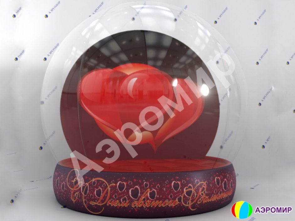 Баннер для Чудо-шара Ø3 м в полноцветной печати