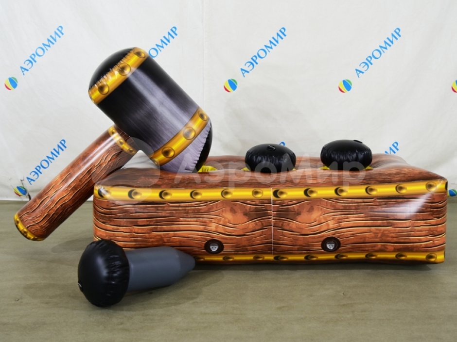 Забей гвоздь — игровой реквизит для детских праздников и тимбилдинга