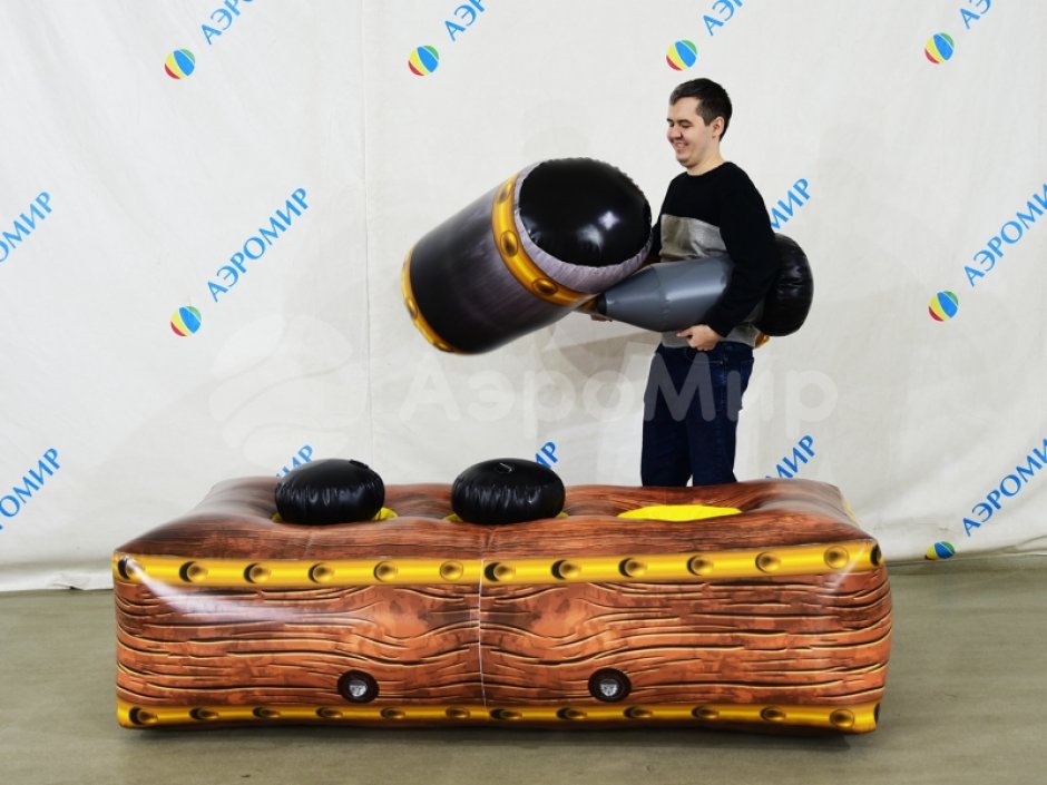 Забей гвоздь — игровой реквизит для детских праздников и тимбилдинга