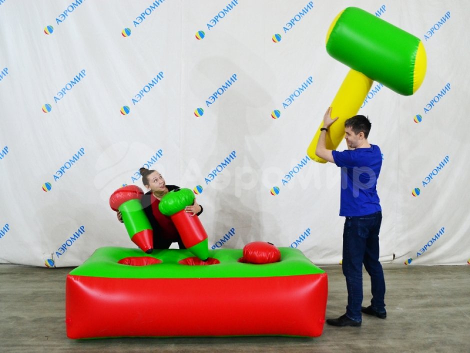 Забей гвоздь — игровой реквизит для детских праздников и тимбилдинга