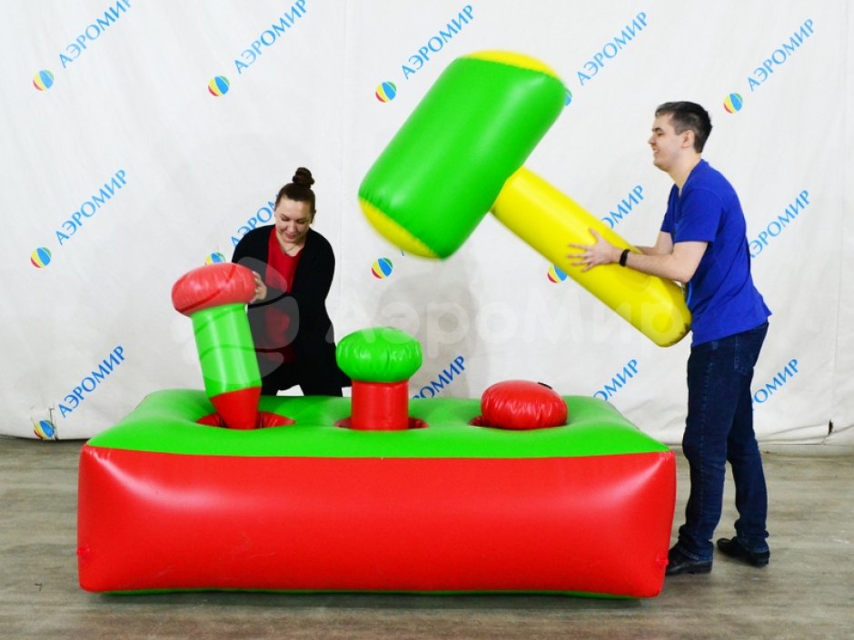 Забей гвоздь — игровой реквизит для детских праздников и тимбилдинга