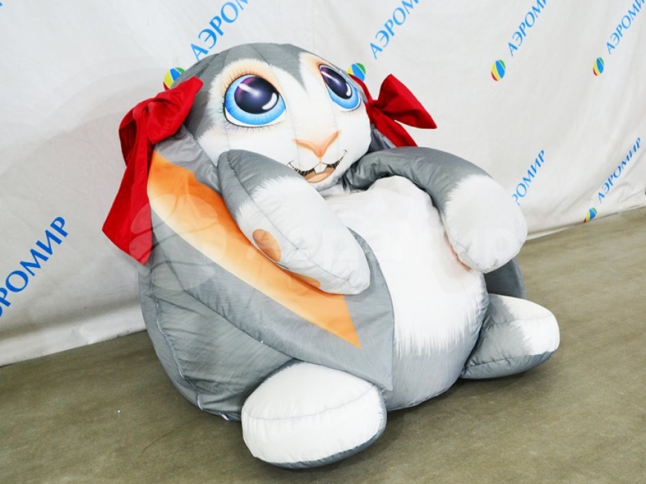 Кресло мешок Зайка для фотозоны и зоны отдыха