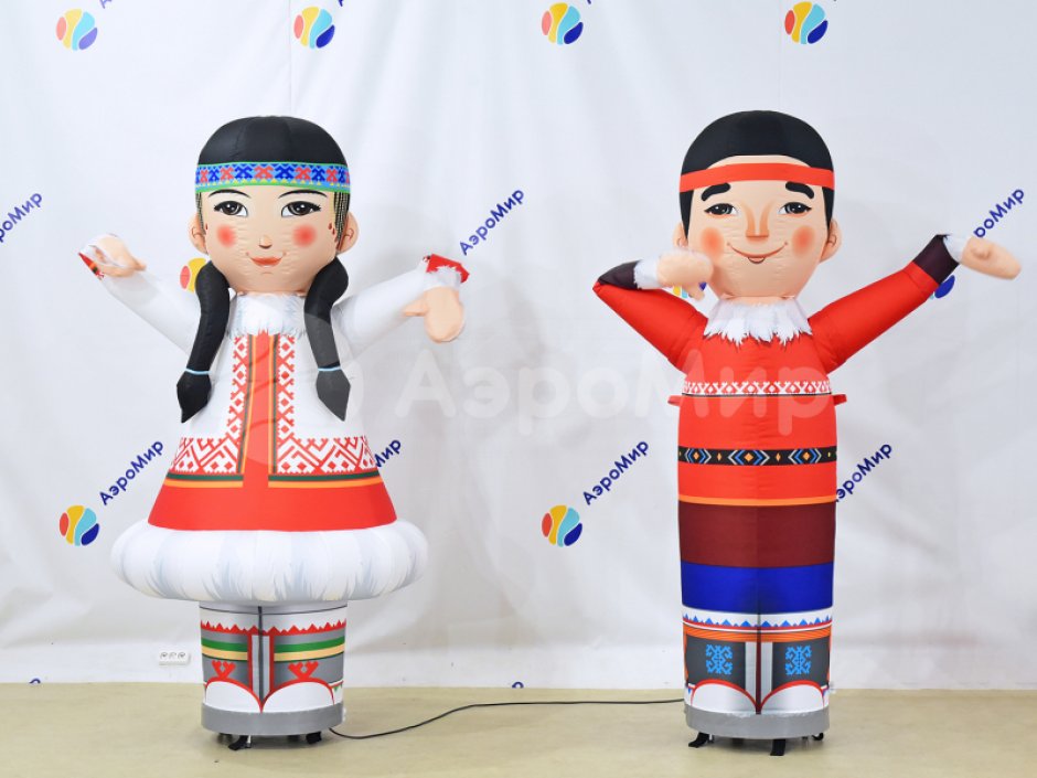 Аэромен машет рукой сложной стилизованной формы для любых отраслей бизнеса