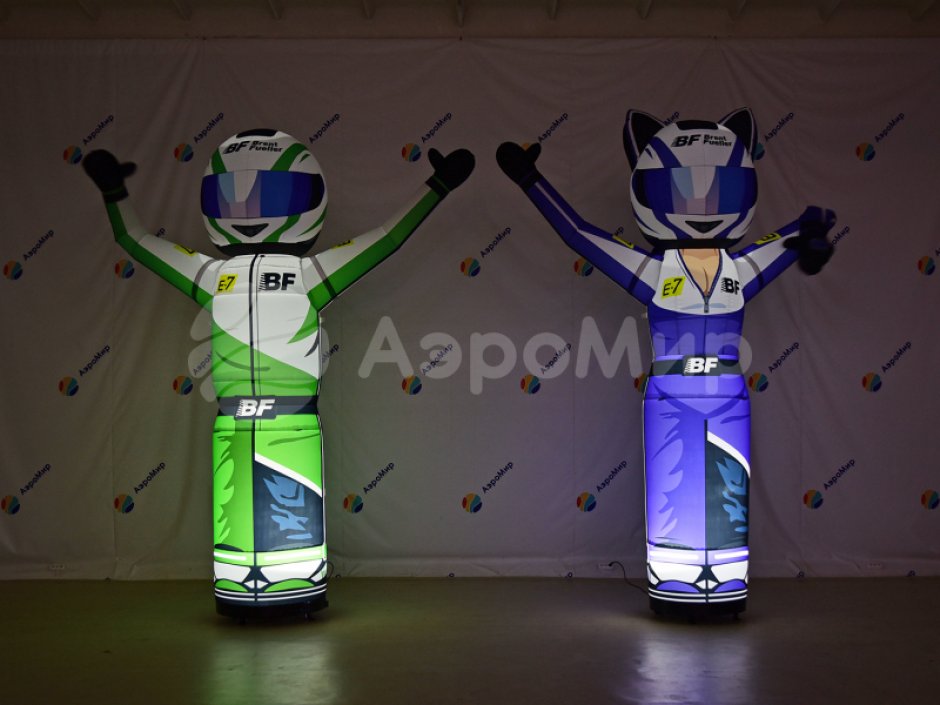 аэромены с машущей рукой Маскот