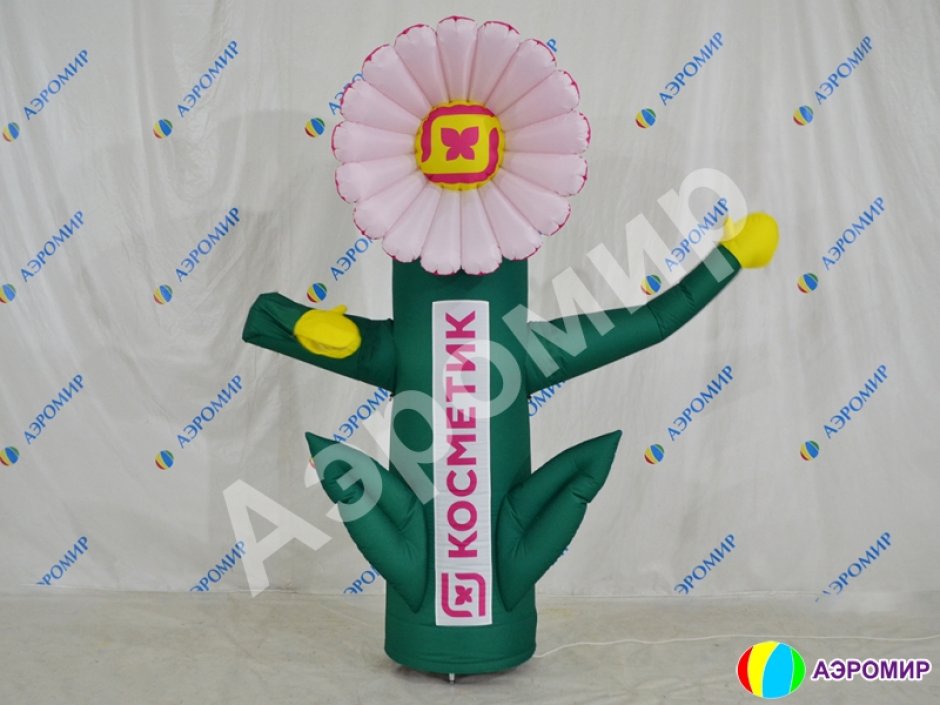 Аэромен машет рукой сложной стилизованной формы для любых отраслей бизнеса