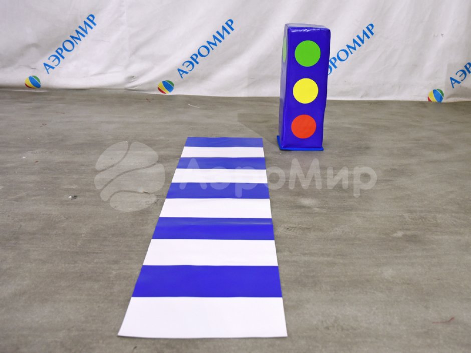 Мягкий модуль «Зебра»