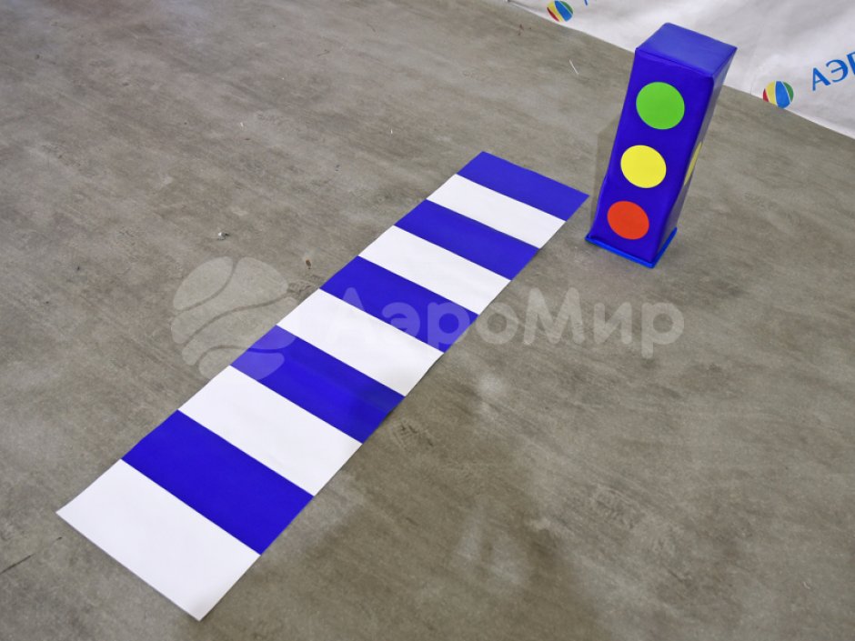 Мягкий модуль «Зебра»