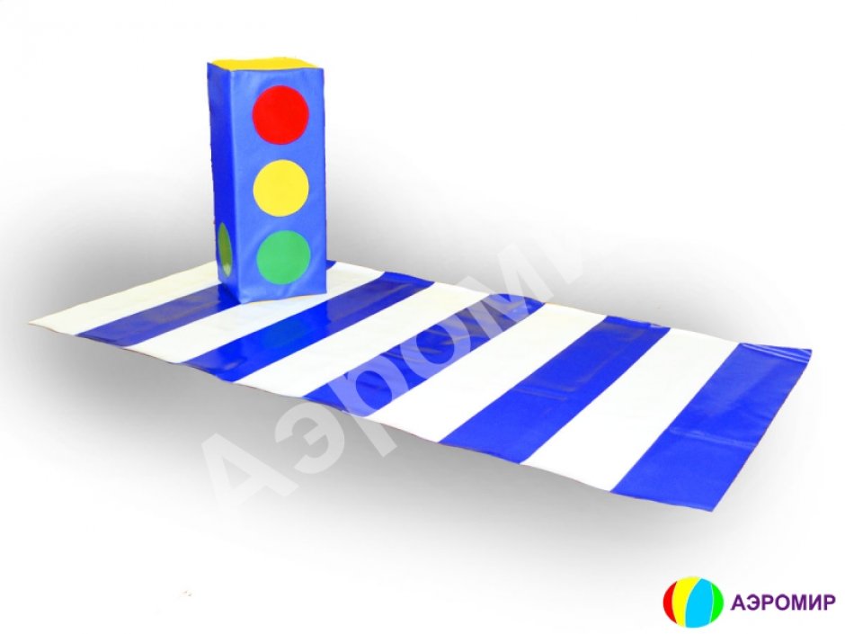 Мягкий модуль «Зебра»