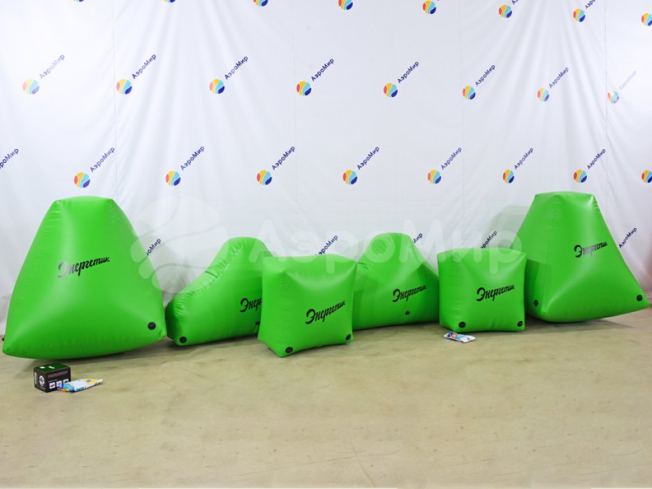 Надувная тактическая фигура Мини М (Mini M) для игры в пейнтбол, нёрф, лазертаг и арчеритаг