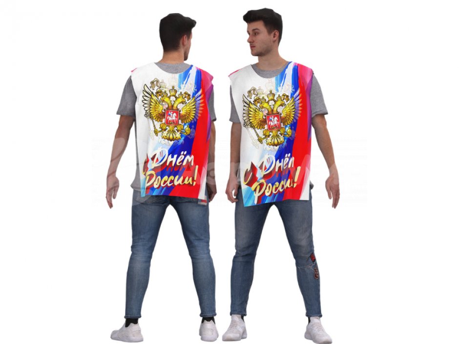 Промо жилеты — манишка рекламная