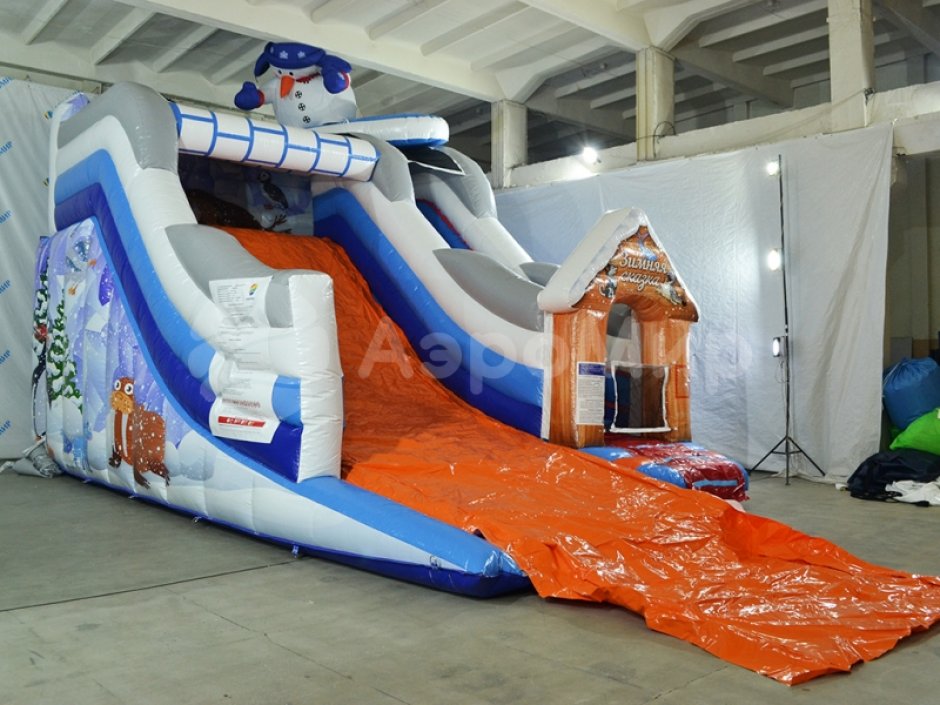 Зимняя горка для бизнеса — Снегорка