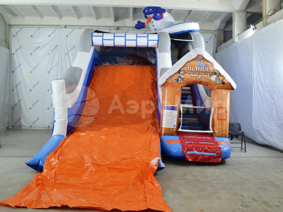 Зимняя горка для бизнеса — Снегорка