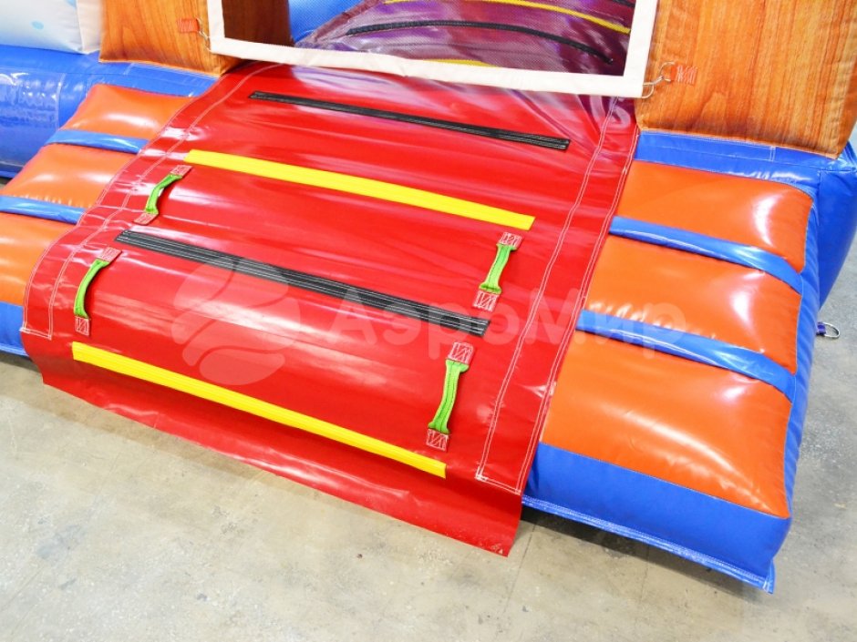 Надувная горка БС-102 «Зимняя сказка»