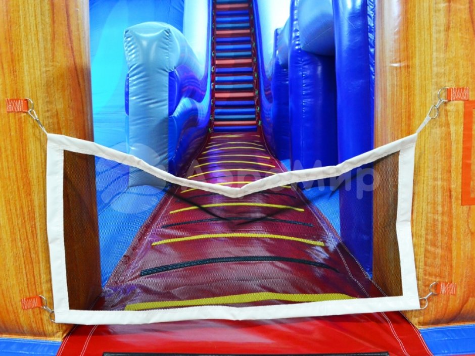 Надувная горка БС-102 «Зимняя сказка»