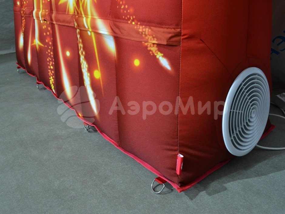 Стенд со звездой на основании с запечаткой