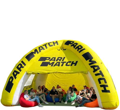 Надувные рекламные павильоны