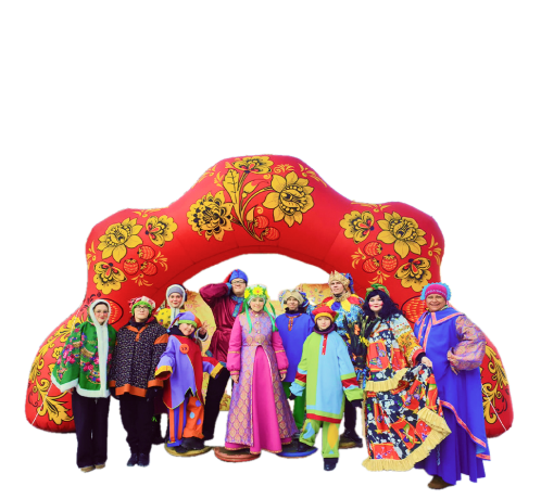 Надувное оформление и декор для праздников