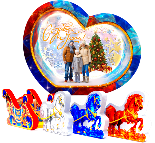 Новогодние и рождественские фотозоны