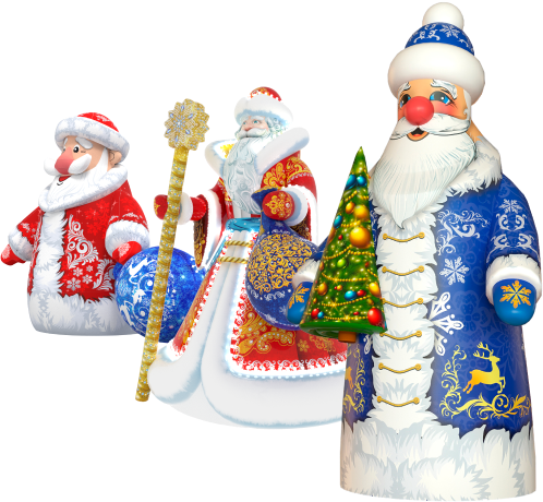 Дед Мороз большие надувные фигуры на новый год