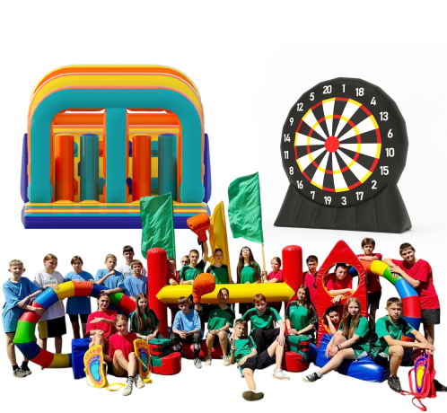 Спортивные аттракционы и реквизит