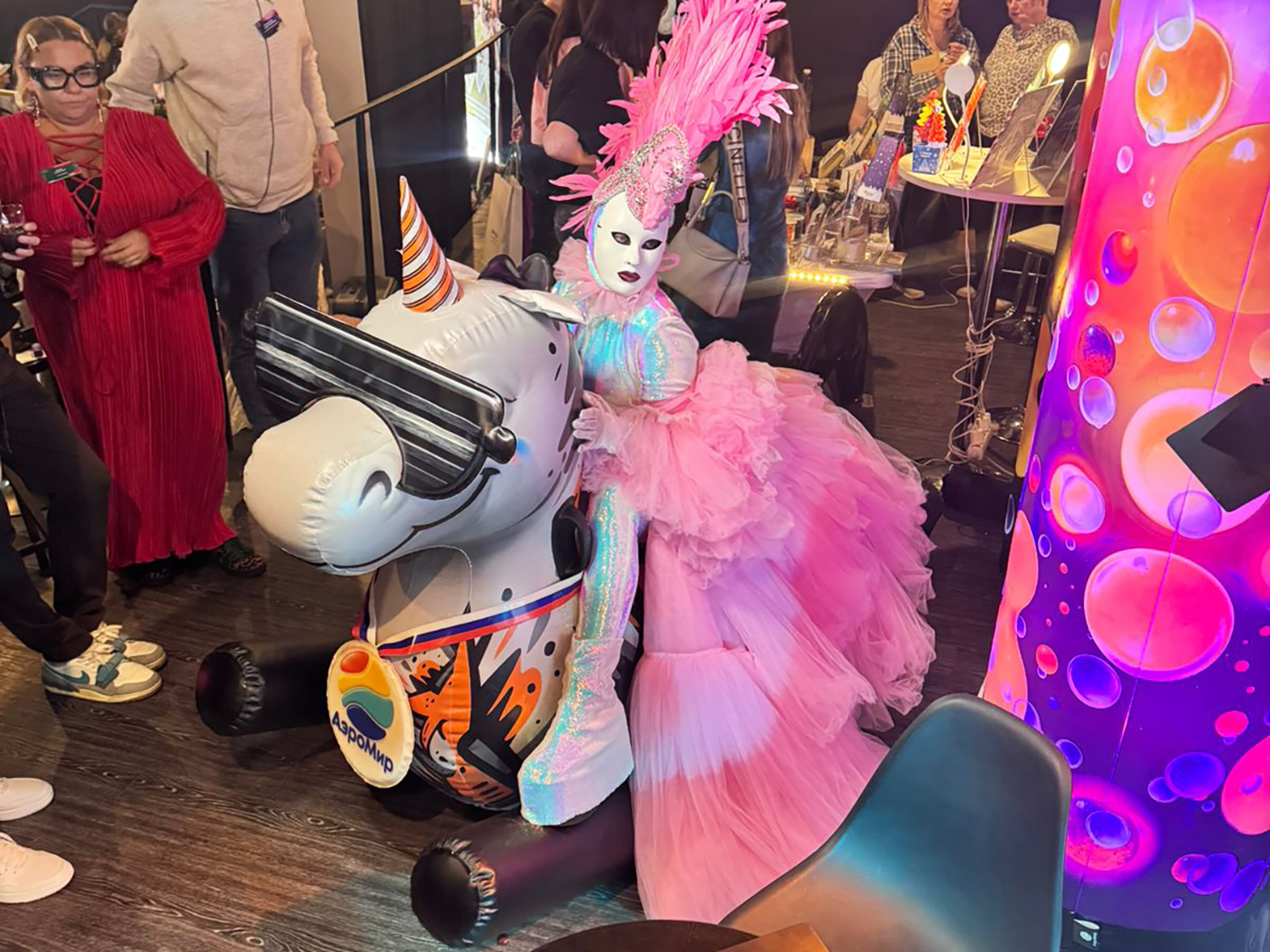 Качалка Единорог