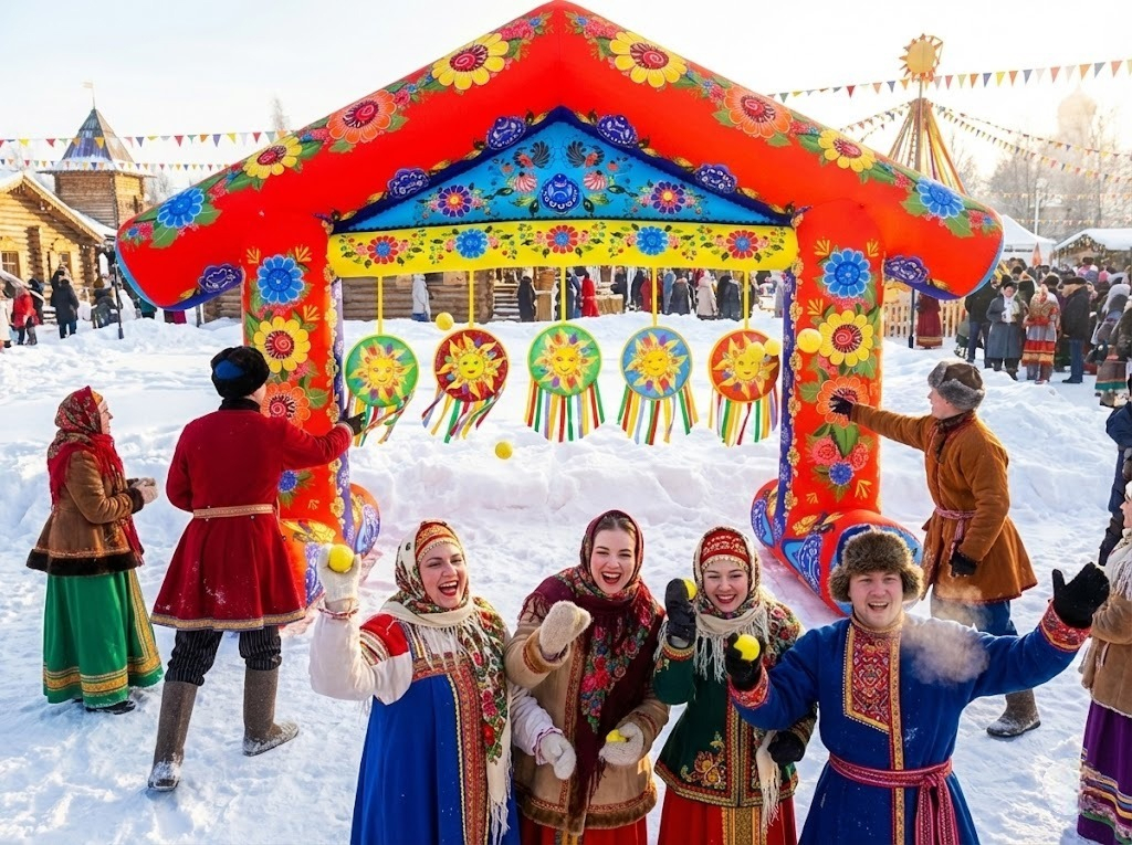 Игры на Масленицу