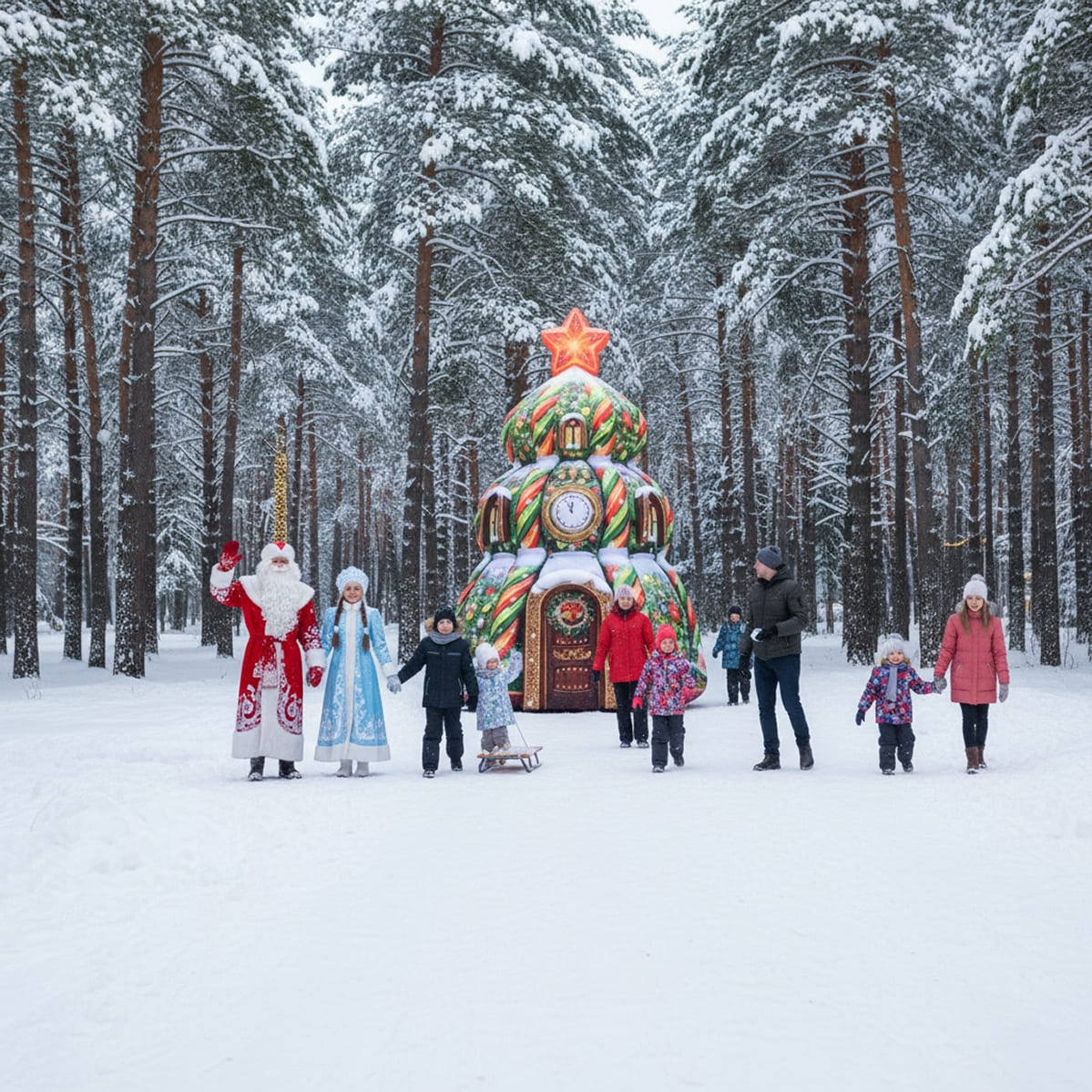 Резиденция Деда Мороза Ёлка