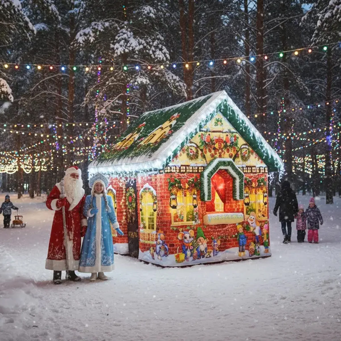 Резиднеция Деда Мороза Колпак