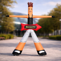 Аэромен на двух ногах — со стрелкой