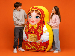 Матрешка-подушка