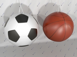 Мячи подвесные спортивные