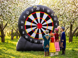 Надувной дартс