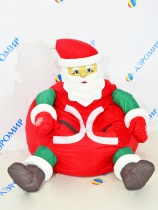 Новогоднее кресло-мешок «Дед Мороз»