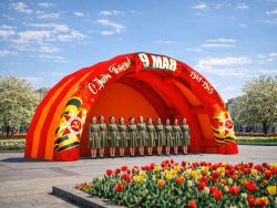 Праздничная сцена 