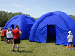 Модульная надувная палатка