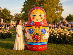 Матрёшка городецкая 