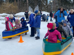 Игра мягкая лодочка