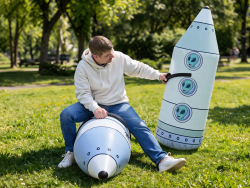 Скачки на ёжике