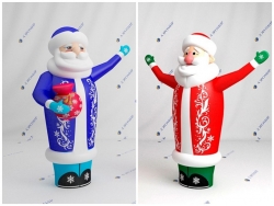 Надувной Дед Мороз с эффектом машущей руки